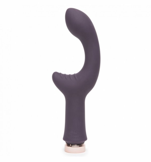 Fifty Shades Freed Lavish Attention Rechargeable Clitoral &amp; G-Spot Vibrator wibrator do stymulacji punktu G 