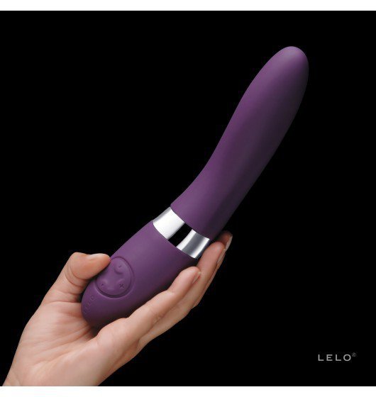 Lelo Elise 2 - wibrator do stymulacji punktu G  śliwkowy