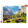 Puzzle 3000 elementów Lauterbrunnen Szwajcaria