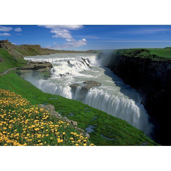 1000 elementów, Złote Wodospady, Islandia