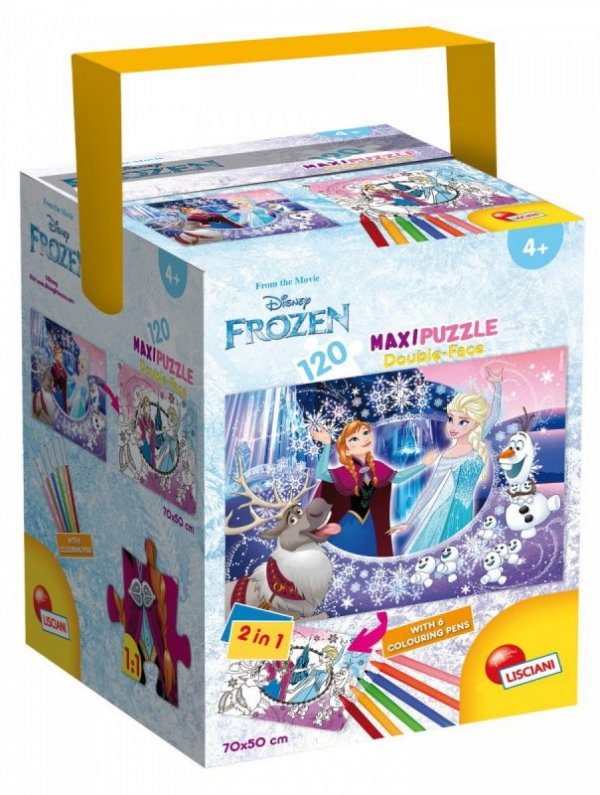 120 elementów Frozen Maxi w walizce
