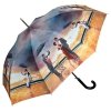 Singing Butler by Theo Michael - długi parasol delux ze skórzaną rączką