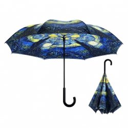 Vincent van Gogh Gwiaździsta noc parasol odwrotny automat Galleria