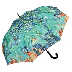 Vincent van Gogh &quot;Irysy&quot; parasol długi ze skórzaną rączką