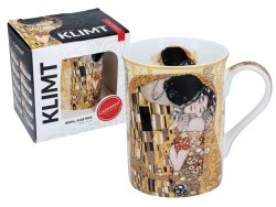 Kubek Classic New - Gustav Klimt - Pocałunek /jasne tło/