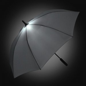 FARE®-Skylight szary parasol z oświetleniem LED pod czaszą