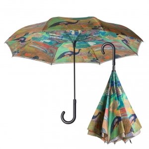 Paul Gauguin Krajobraz z pawiami parasol odwrotny automat Galleria