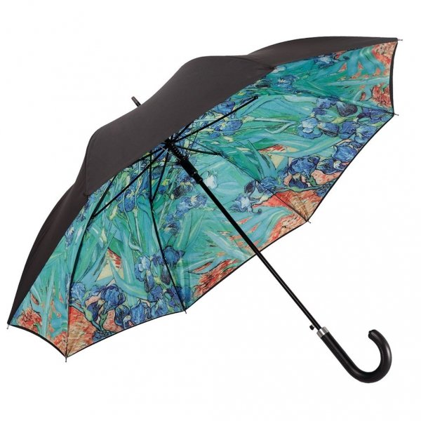 Vincent van Gogh &quot;Irysy&quot; parasol z podwójną czaszą Von Lilienfeld