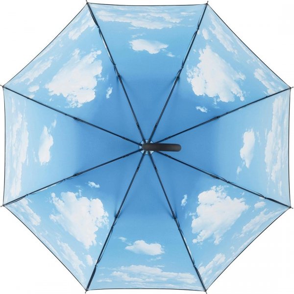 Chmury - długi parasol na deszcz i słońce z filtrem UV UPF50+