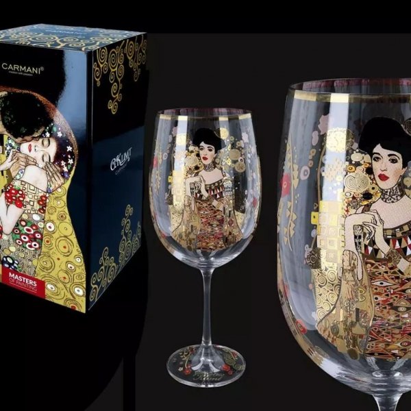 Kieliszek do wina - Gustav Klimt - Adele