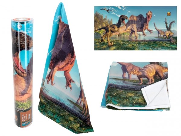 Ręcznik duży - Świat dinozaurów