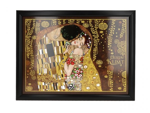 Podstawka pod laptopa - Gustav Klimt - Pocałunek