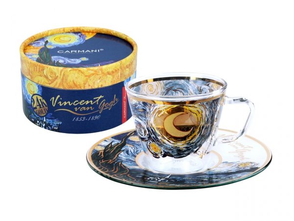 Filiżanka espresso - Vincent van Gogh - Gwiaździsta noc
