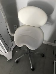 Pokrowce kosmetycznena krzesełko Rodeo z oparciem