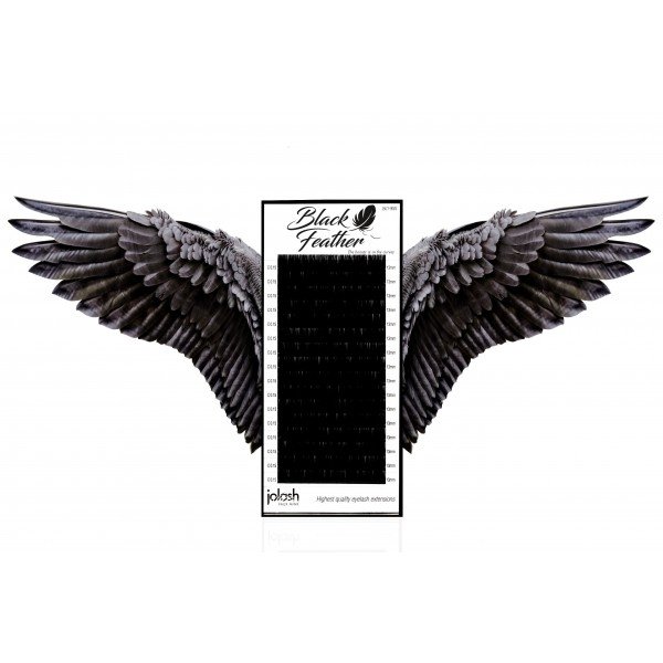  Rzęsy Black Feather Volume 0,07 C/D