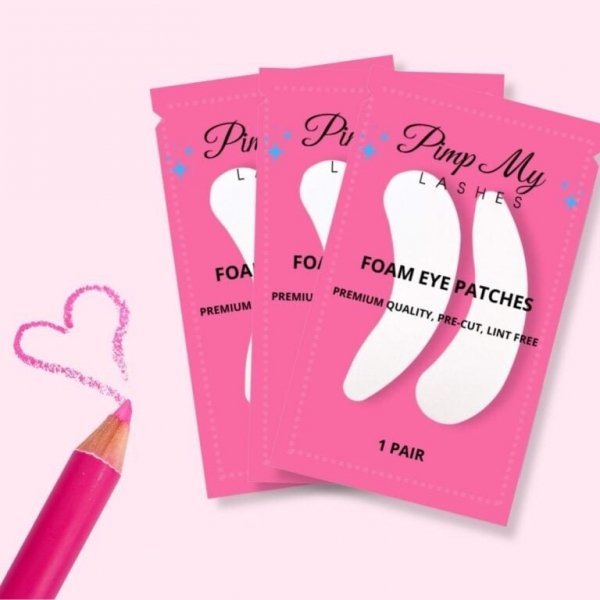 Piankowe płatki pod oczy do przedłużania rzęs Pimp My Lashes