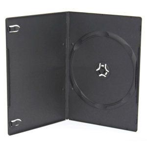 3005 Pudełko na 1 DVD - czarne (14mm) 4 pin Esperanza