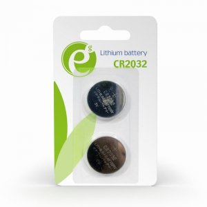 Zestaw baterii do płyt głównych ENERGENIE EG-BA-CR2032-01 (Li; x 2)