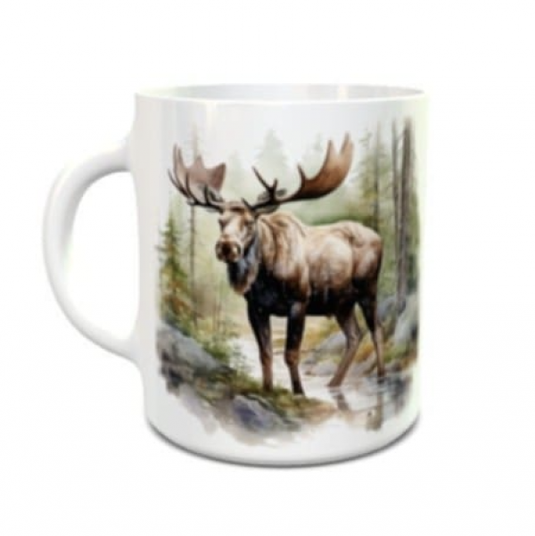 Jelonkowy kubek z łosiem