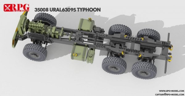 RPG 35008 Russian URAL 63095 Typhoon-U MRAP 1/35 