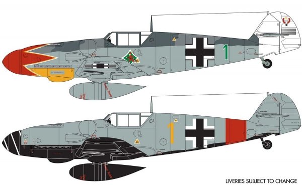 Airfix 02029B Messerschmitt Bf109G-6