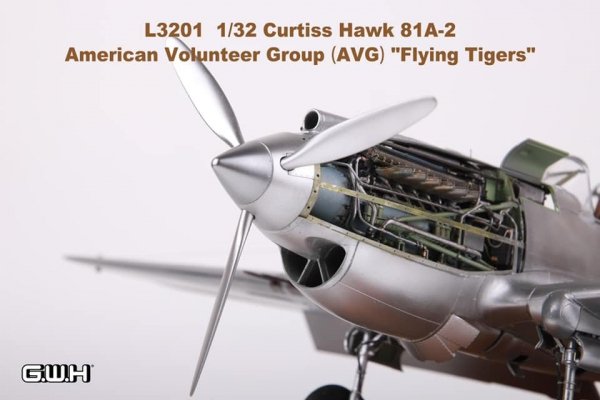 Great Wall Hobby L3201 Curtiss Hawk 81-A2 AVG "Flying Tiger" 1/32