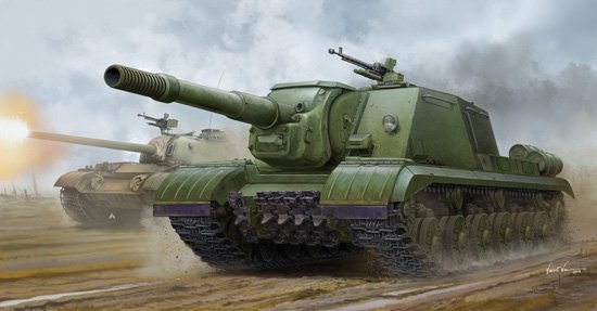 Trumpeter 05591 JSU-152K Armored S-P gun 1/35