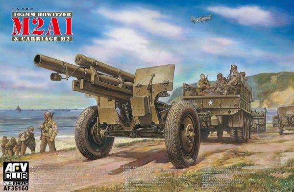 AFV Club AF35160 105Mm Howitzer M2A1 1/35