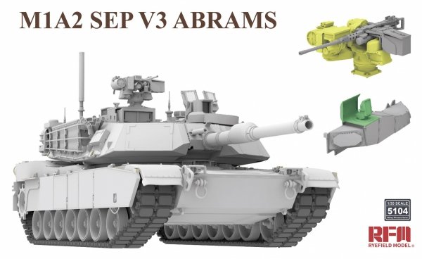 RFM-5104 M1A1 SEP V3 Abrams Main Battle Tank 1/35