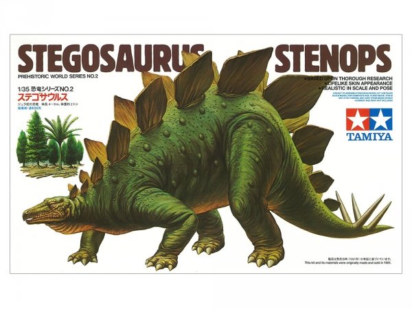 Tamiya 60202 1/35 Stegosaurus Stenops
