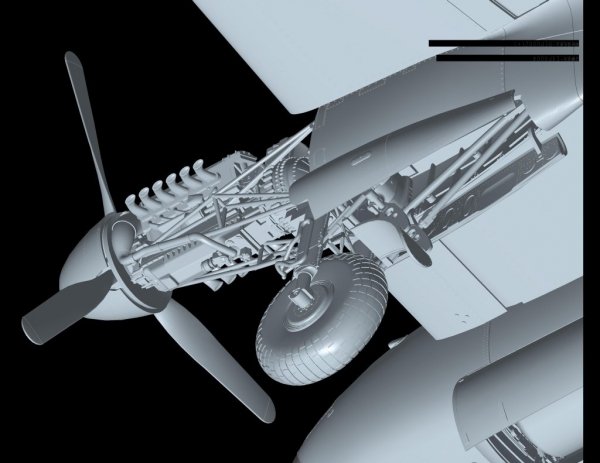 HK Model 01E16 de Havilland Mosquito B Mk.IX/Mk.XVI 1/32 