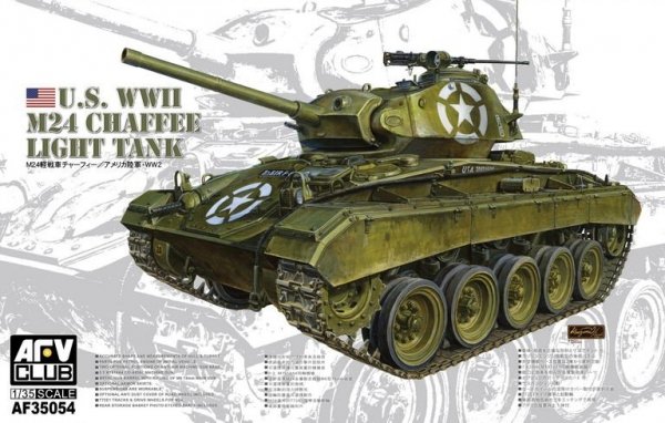 AFV Club AF35054 WWII M24 Chaffee Light Tank 1/35