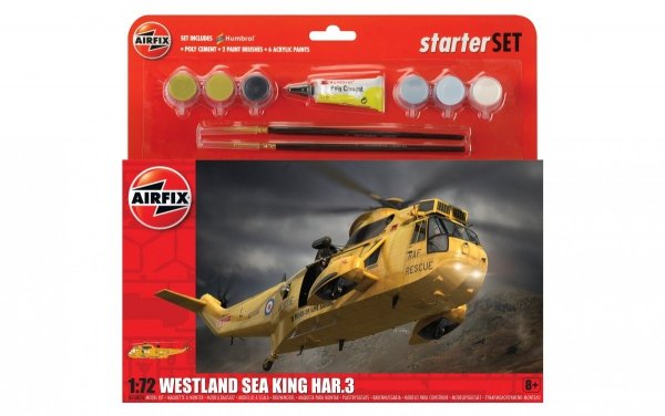 Airfix 553057A Starter Set - Westland Sea King HAR.3 - 1:72