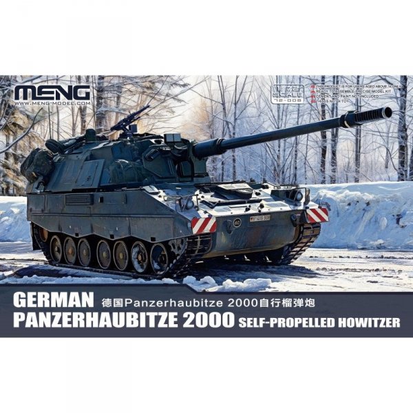 Meng 72-008 1/72 German Panzerhaubitze 2000 Self-Propelled Howitzer