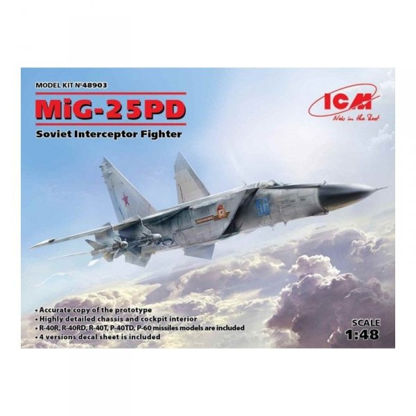 ICM 48903 Mig-25 PD 1/48