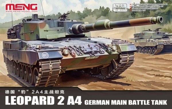 Meng 72-009 1/72 German Main Battle Tank Leopard 2A4
