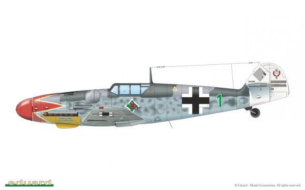 Eduard 82113 Bf 109G-6 early version 1/48