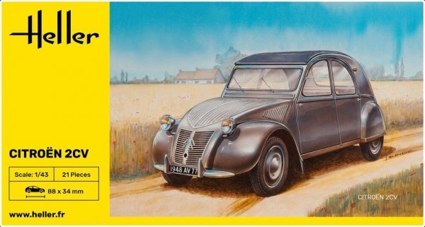 Heller 80175 Citroen 2 Cv 1/43 S-30