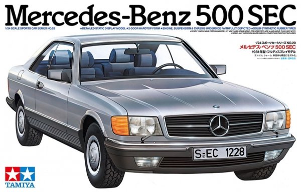 Tamiya 24029 1/24 Mercedes-Benz 500 SEC