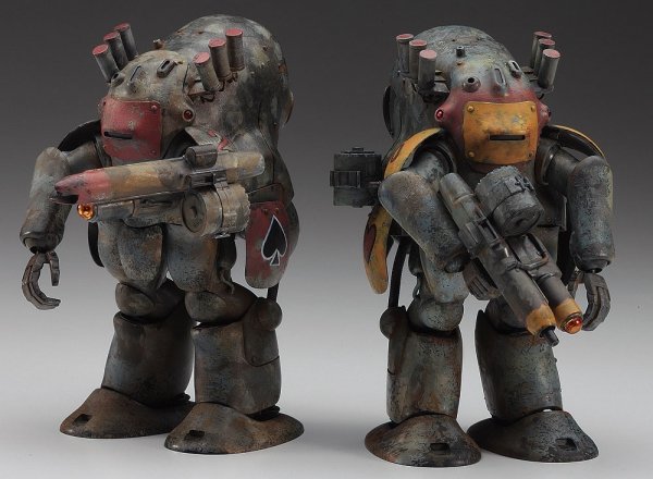 Hasegawa 64107 MK44 Ammoknights Smartgun Equipment &amp; Fixed Armgun Types 1/20