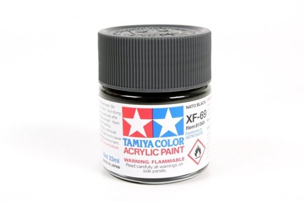 Tamiya 81369 XF-69 NATO Black 23ml