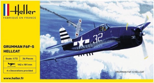Heller 80272 F6F-6 Hellcat