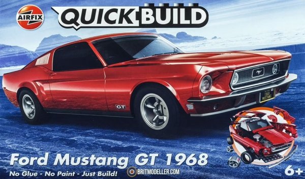 Airfix 6035 Quickbuild Ford mustang GT 1966