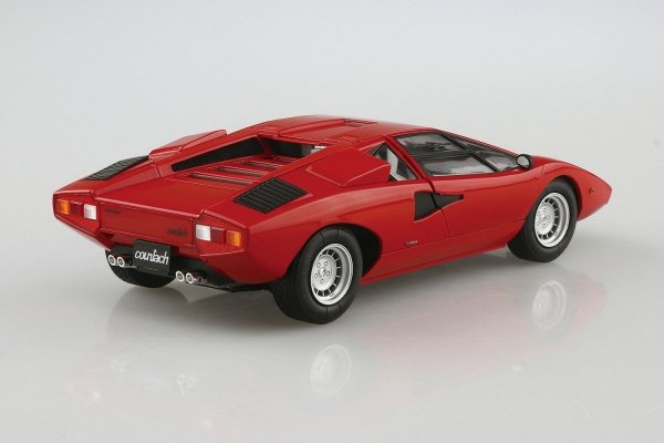 Aoshima 05804 1/24 SC#1 '74 Lamborghini Countach LP400