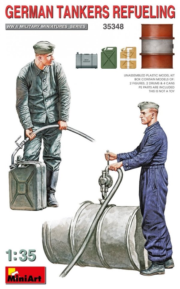 MiniArt 35348 GERMAN TANKERS REFUELING 1/35 