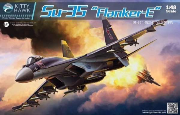 Kitty Hawk/Zimi Model 80142 Su-35 Flanker-E 1/48
