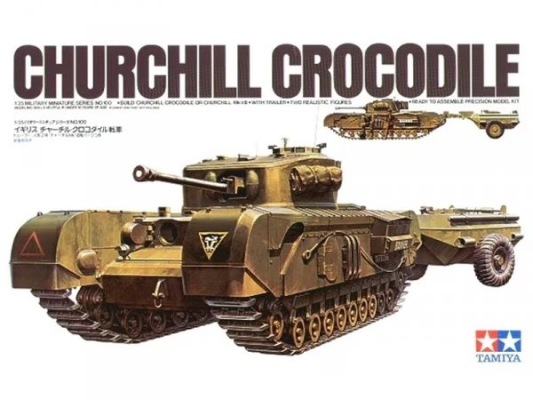 Tamiya 35100 1/35 British Churchill Crocodile