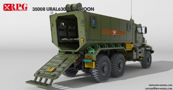 RPG 35008 Russian URAL 63095 Typhoon-U MRAP 1/35 