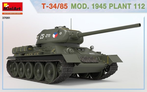MiniArt 37091 T-34/85 Mod. 1945. Plant 112 1/35 