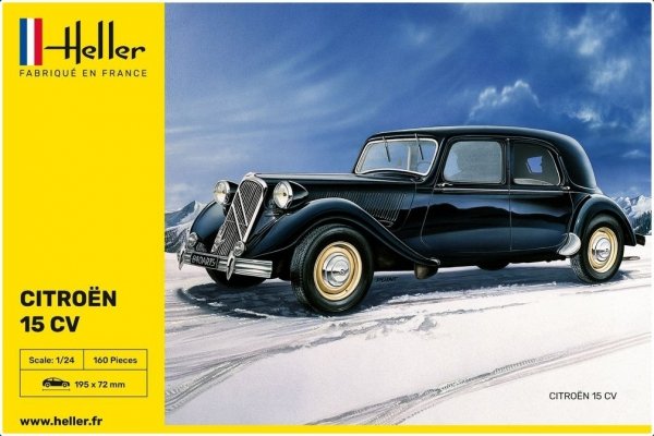 Heller 80763 Citroen 15Cv 1/24 S-60